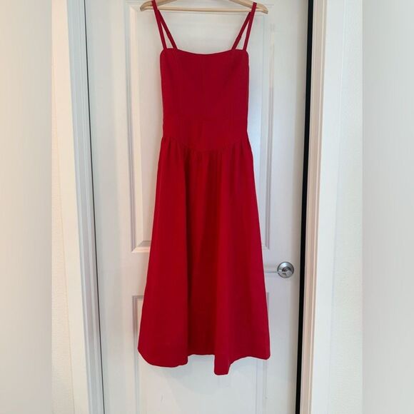 NWOT Reformation Katarin Linen Dress - Picture 6 of 16